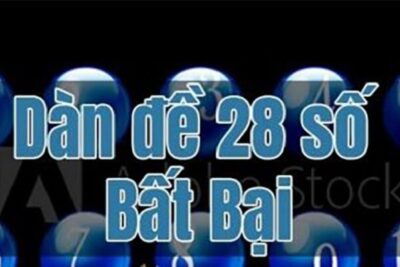 Dàn đề 28 số là gì? Cách thức soi cầu dàn 28 con đề hiệu quả